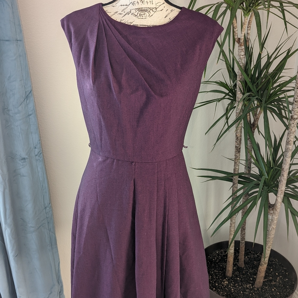 Calvin Klein purple drese